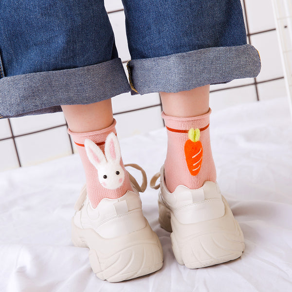 Harajuku Rabbit Socks PN2680