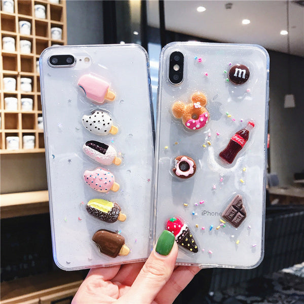 Sweet Foods Phone Case for iphone 6/6s/6plus/7/7plus/8/8P/X/XS/XR/XS Max PN2514
