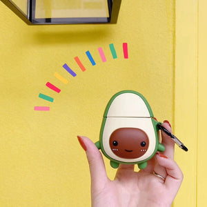Smile Avocado Airpods Case For Iphone PN1545