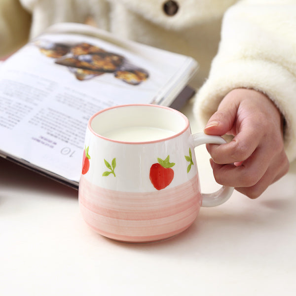 Lovely Strawberry Mug Cups PN2701