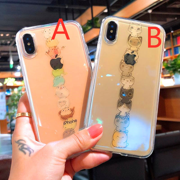 Many Lovely Cats Phone Case for iphone 6/6s/6plus/7/7plus/8/8P/X/XS/XR/XS Max PN1797