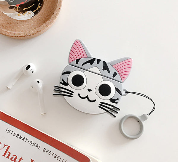 Cute Cat Airpods Case For Iphone PN1592