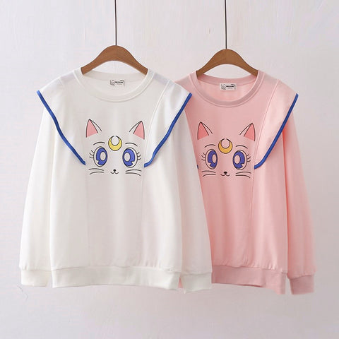 Fashion Cartoon Girls Hoodie PN5317