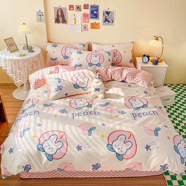 Sweet Peach Bedding Set PN4938