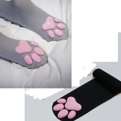 3D Cat Paw Pattern Socks PN3853