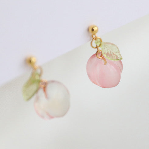 Pretty Peach Girl Earrings PN3995