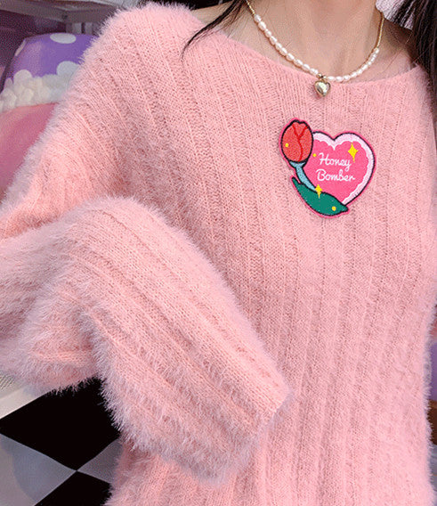 Soft Pink Sweater PN4845