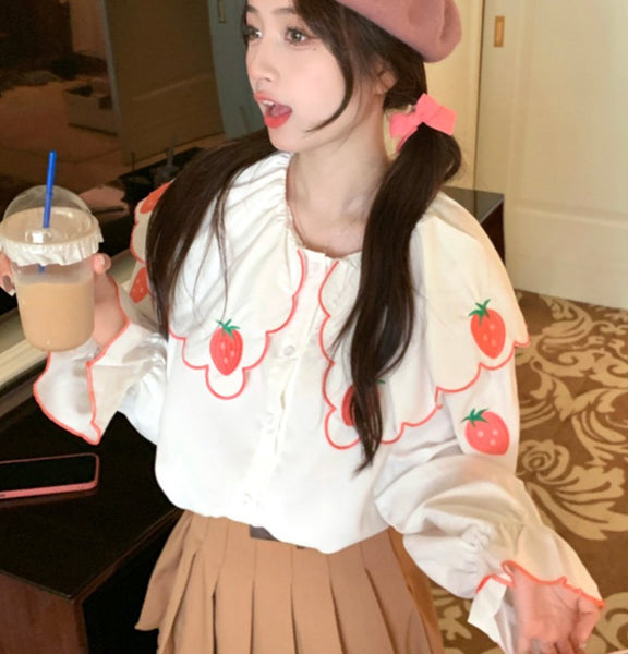 Pretty Strawberry Girls Shirt PN5749