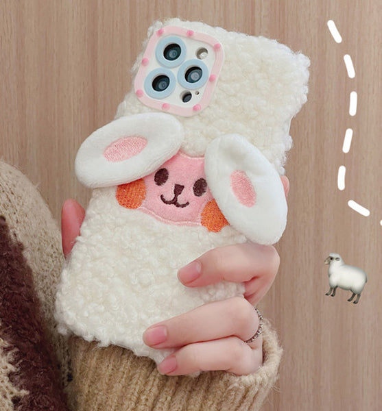 Soft Sheep Phone Case for iphone 7plus/8P/X/XS/XR/XS Max/11/11pro max/12/12pro/12pro max/13/13pro/13pro max PN4588