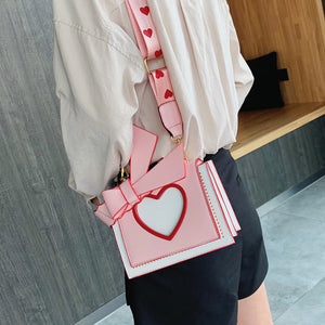 Fashion Heart Shoulder Bag PN2231