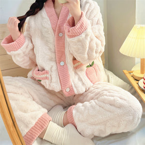 Fashion Peach Winter Pajamas PN4575