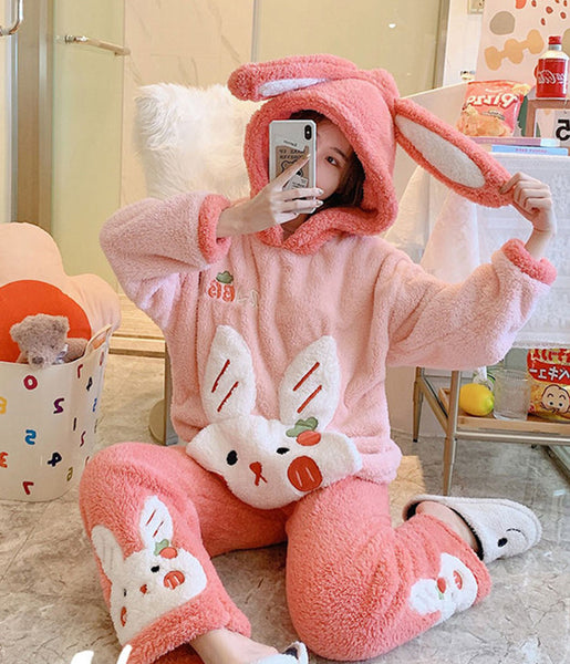 Lovely Rabbit Winter Pajamas PN4679