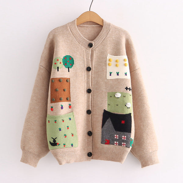 Fashion Girl Sweater Coat PN4873