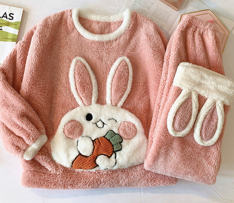 Family Rabbit Pyjamas Fashion Rabbit Winter Pajamas PN5281 – Pennycrafts