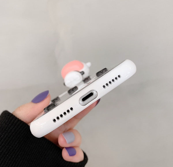 Cute Cow Phone Case for iphone 7/7plus/8/8P/X/XS/XR/XS Max/11/11pro/11pro max/12/12mini/12pro/12pro max/13/13pro/13pro max/14/14pro/14pro max/15/15pro/15pro max PN5798