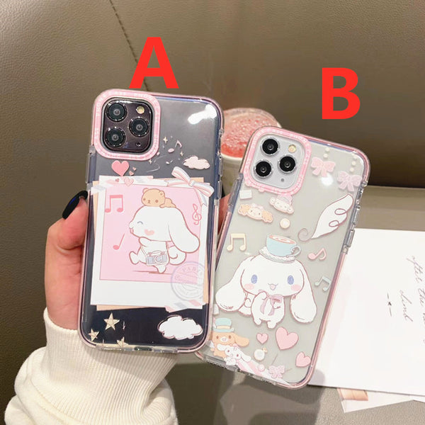 Lovely Cinnamoroll Phone Case for iphone 7/7plus/8/8P/X/XS/XR/XS Max/11/11pro/11pro max PN2195