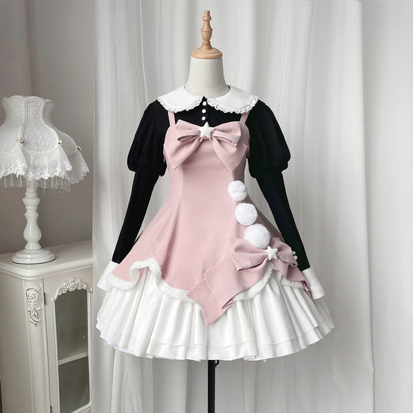 Fashion Bowtie Lolita Dress PN4743