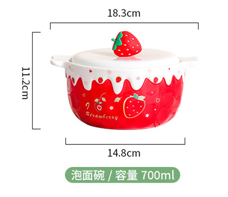 Sweet Strawberry Foods Bowl PN4706