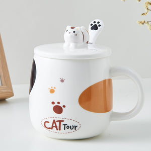 Lovely Cat Mugs Cup PN3557