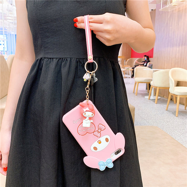 Cartoon Melody Phone Case for iphone 6/6s/6plus/7/7plus/8/8P/X/XS/XR/XS Max/11/11pro/11pro max/12/12pro/12mini/12pro max PN2959