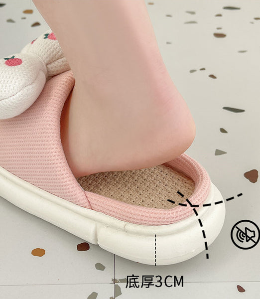 Soft Strawberry Slippers PN4945