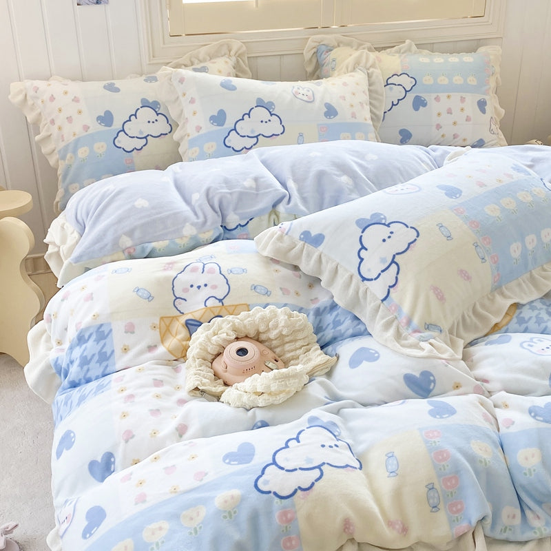 Soft Bunny Clouds Bedding Set PN5707 – Pennycrafts