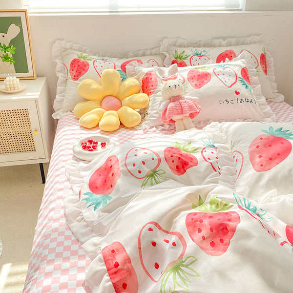 Pretty Strawberry Bedding Set PN4903