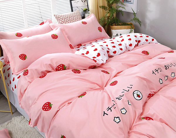 Fashion Strawberry Bedding Set PN1716