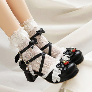 Strawberry Lolita Shoes PN3918
