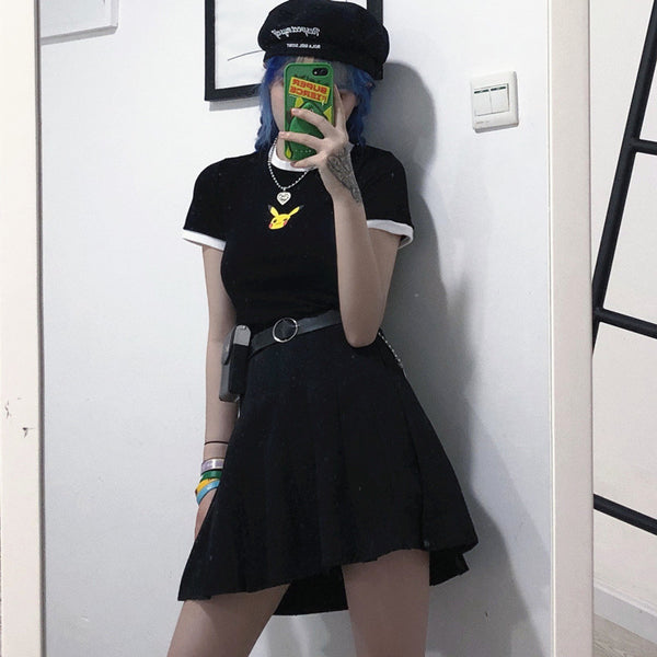 Fashion Pikachu Top and Skirt PN1526