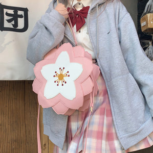 Fashion Sakura Flower Shoulder Bag PN4015
