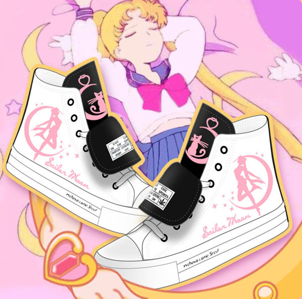 New Style Sailor Moon Canvas Shoes PN2194