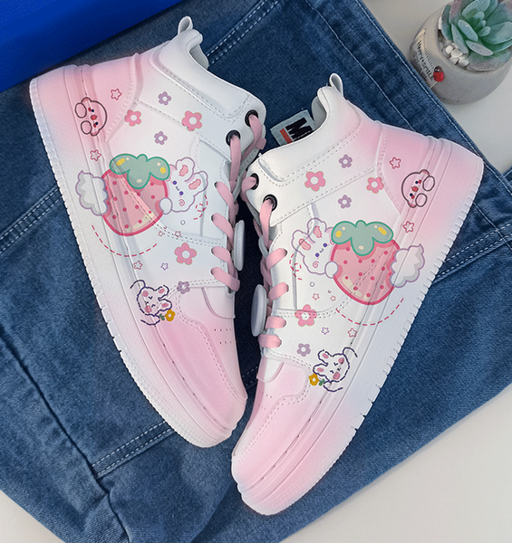 Fashion Strawberry Rabbit Shoes PN5345
