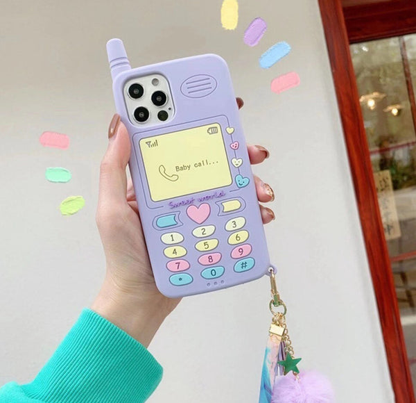 Kawaii Girls Phone Case for iphone 6/6s/6plus/6splus/7/7plus/8/8plus/X/XS/XR/XS Max/11/11pro/11pro Max/12/12pro/12mini/12pro max/13/13pro/13pro max PN3655