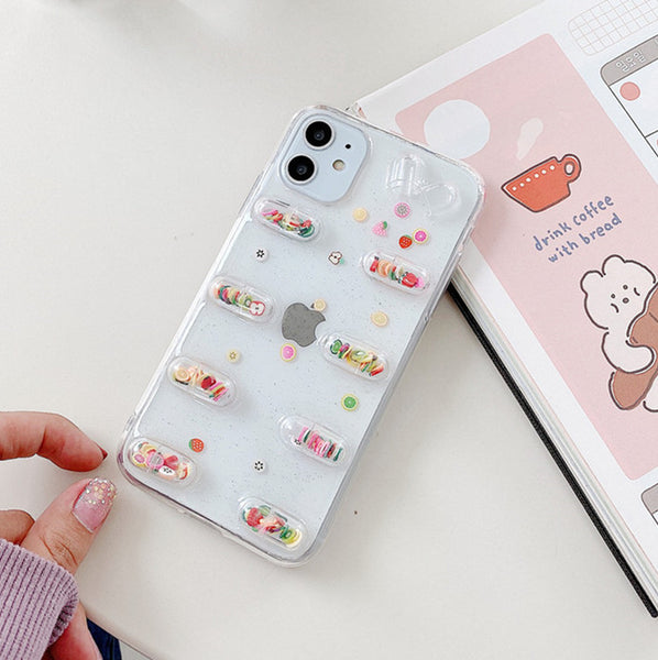 Sweet Candy Phone Case for iphone 7/7plus/8/8P/X/XS/XR/XS Max/11/11pro/11pro max/12/12pro/12pro max/12mini PN4156