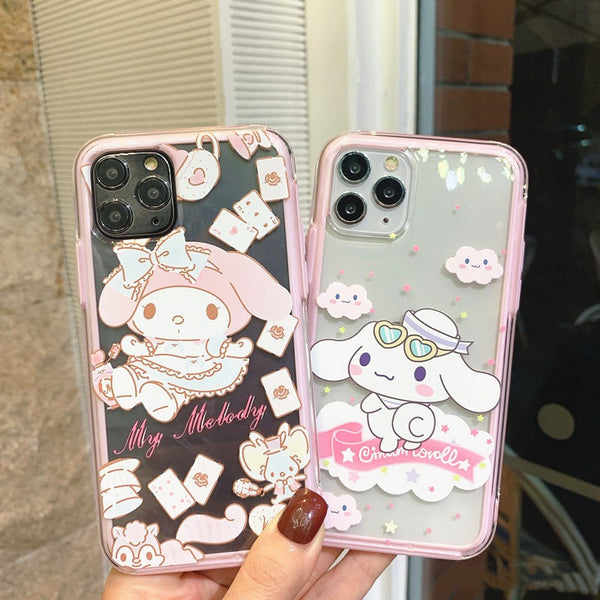 Lovely Cinnamoroll Phone Case for iphone 6/6s/6plus/7/7plus/8/8P/X/XS/XR/XS Max/11/11pro/11pro max PN2484