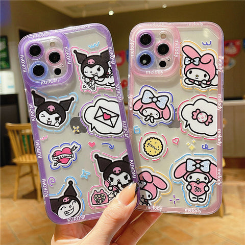 Kawaii Anime Phone Case for iphone 7/7plus/SE2/8/8P/X/XS/XR/XS Max/11/11pro/11pro max/12/12pro/12pro max/13/13pro/13pro max PN4996