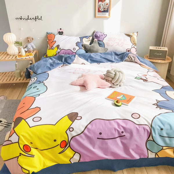 Cartoon Anime Bedding Set PN1989