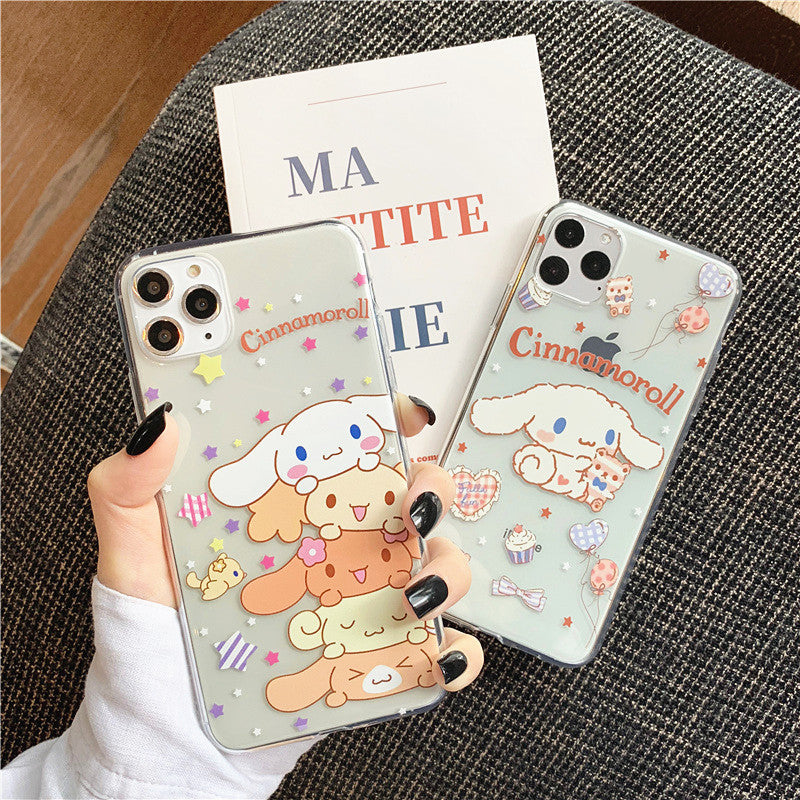 Lovely Cinnamoroll Phone Case for iphone 7/7plus/8/8P/X/XS/XR/XS Max/11/11pro/11pro max PN2020