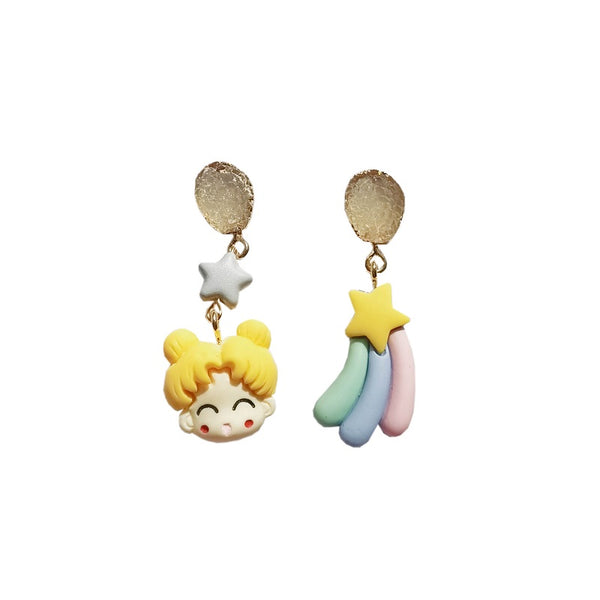 Cute Sailormoon Earrings/Clips PN4762