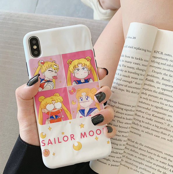 Lovely Usagi Phone Case for iphone 6/6s/6plus/7/7plus/8/8P/X/XS/XR/XS Max PN1759
