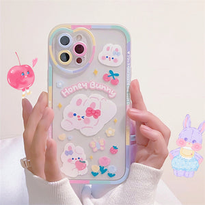 Honey Bunny Phone Case for iphone X/XS/XR/XS Max/11/11pro/11pro max/12/12mini/12pro/12pro max/13/13mini/13pro/13pro max PN4754