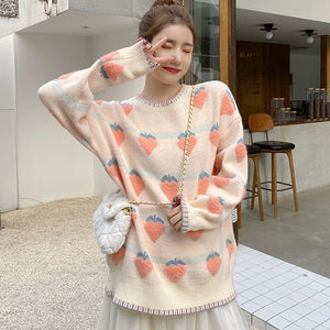 Fashion Strawberry Sweater PN3526
