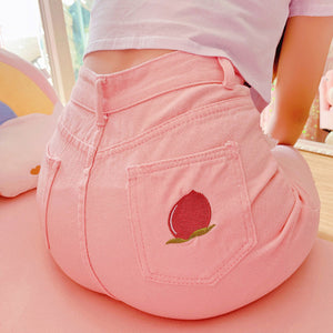 Pink Peach Jeans Pants PN4886