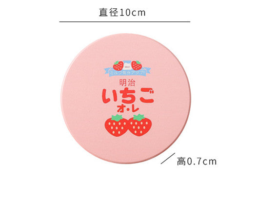 Sweet Strawberry Cup Mat Coaster PN3562