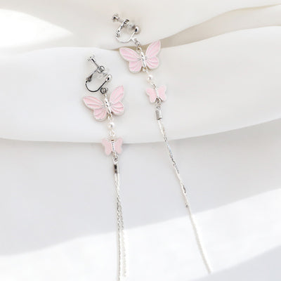 Butterfly Girl Earrings/Clips PN3700