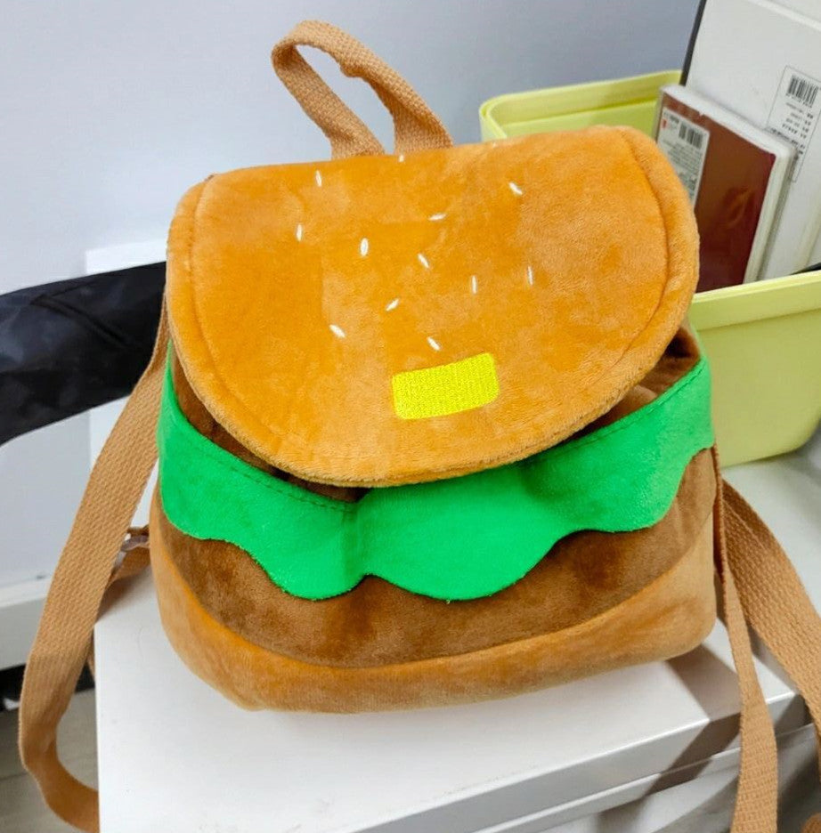 Cute Hamburger Backpack PN5539 – Pennycrafts