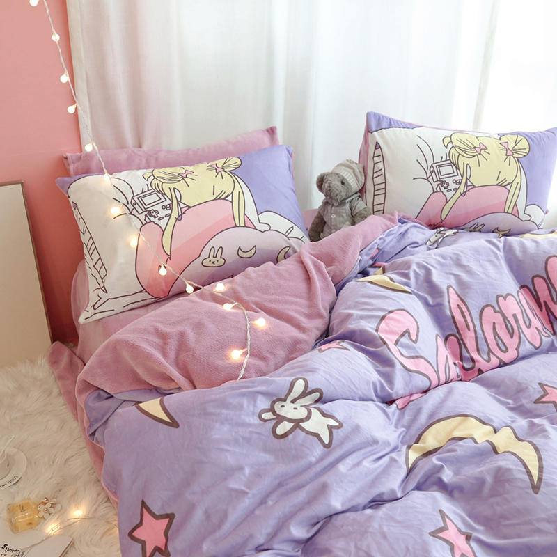 Cartoon Sailormoon Bedding Set PN3262