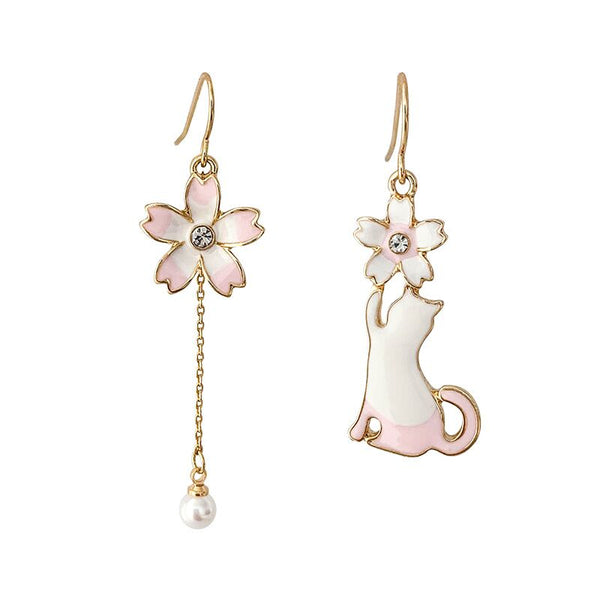 Fashion Cat Sakura Earrings/Clips PN2510