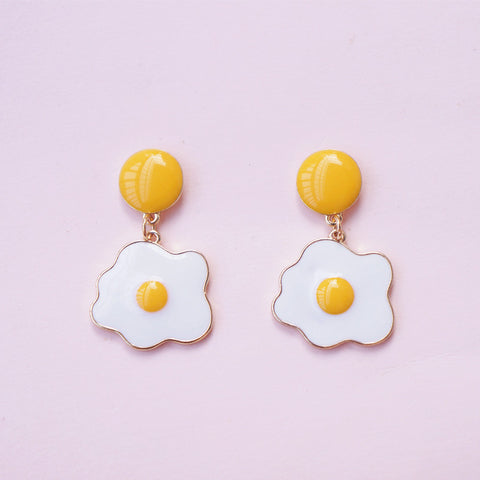 Cute Egg Earrings/Clips PN2219